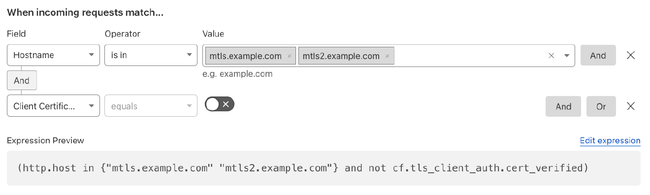 Mutual TLS Authentication — mTLSルール設定例