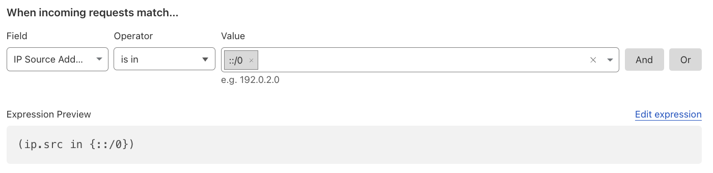 Visibility into IPv6 IPs — IPv6可視化設定例
